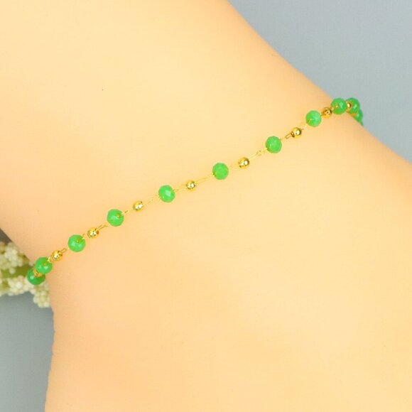 Handmade Anklet – A Stylish Choice for Women, Thoughtful Gift Idea, EVCH1490 - Picture 1 of 10